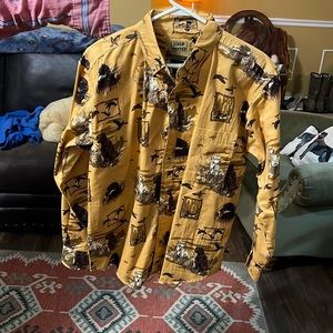 Retro hunting shirt